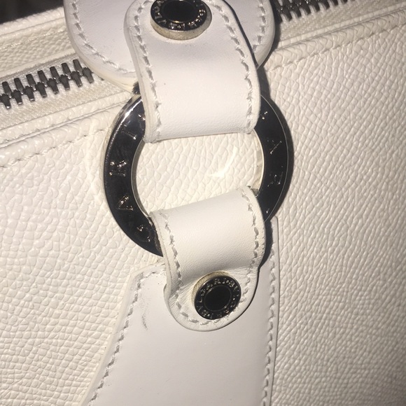 SOLD BVLGARI Bulgari Purse Shoulder Bag Tote Satchel 🤍 - Picture 12 of 16
